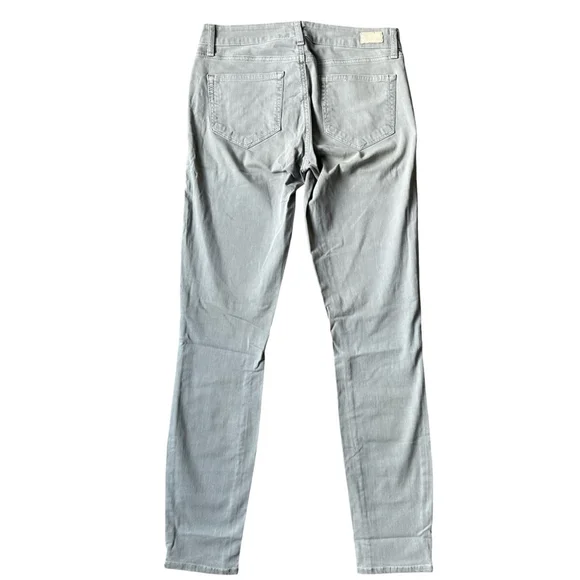 PAIGE Light Gray Verdugo Vegan Skinny Denim Jeans Size 28 Minimalist Casual - Picture 2 of 9